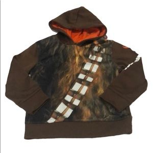 Star Wars Chewbacca Hoodie Kids Size 5T